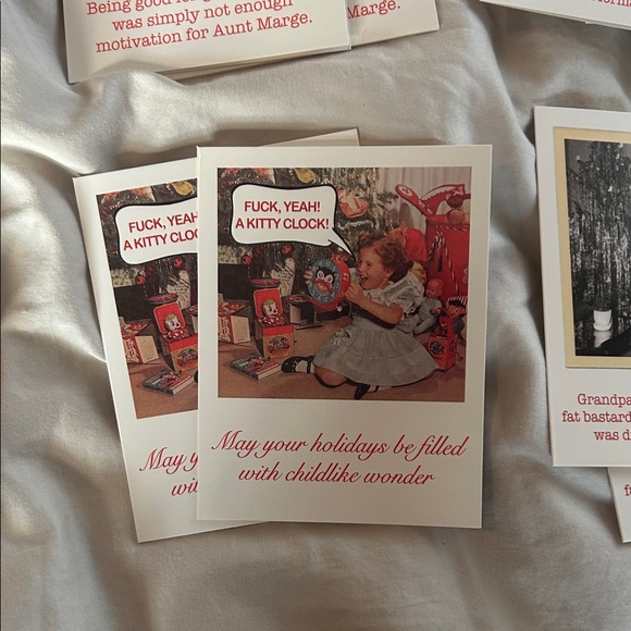 Vintage brand new in wrapping Humorous 16 Greeting Cards Set. Photos and text!!! - Picture 3 of 16